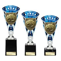 Cobra Star Football Goalkeeper Trophy | 210mm | Blue