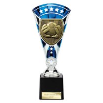 Cobra Star Football Goalkeeper Trophy | 230mm | Blue