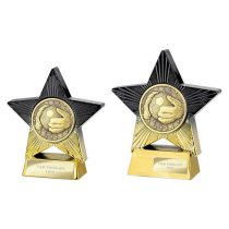 Superstar Goalkeeper Trophy | 110mm | Black & Gold