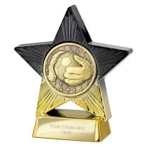 Superstar Goalkeeper Trophy | 110mm | Black & Gold