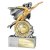 Hero Female Goalkeeper Trophy | 140mm | Silver & Gold - RF25050A