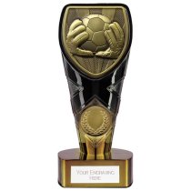 Fusion Cobra Goalkeeper Trophy | 150mm | Black & Gold