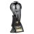 Firestorm Football Trophy | Heavyweight | Thank You Coach | 240mm | Black & Silver - PM25382D