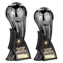 Firestorm Football Trophy | Heavyweight | Trainer of the Week | 220mm | Black & Gold