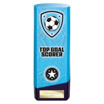 Prime Heavyweight Football Trophy | Top Goal Scorer | 190mm | Blue