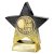 Superstar Football Trophy | Top Scorer | 110mm | Black & Gold - PA25060A