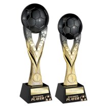 Extreme Football Trophy | Managers Player | 255mm | Black & Gold