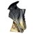 Power Boot Football Trophy | Heavyweight | Players Player | 230mm | Black & Gold - PM25394C