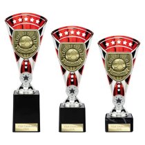 Cobra Star Football Trophy | Player of the Year | 210mm | Red