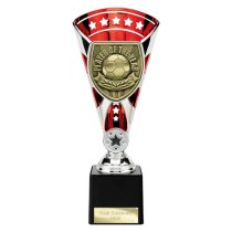 Cobra Star Football Trophy | Player of the Year | 230mm | Red