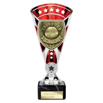 Cobra Star Football Trophy | Thank you Coach | 210mm | Red