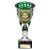 Cobra Star Football Trophy | Most Improved Player | 210mm | Green - TE25107A