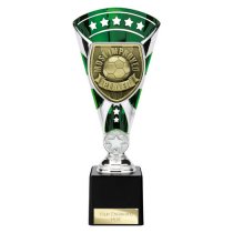 Cobra Star Football Trophy | Most Improved Player | 230mm | Green