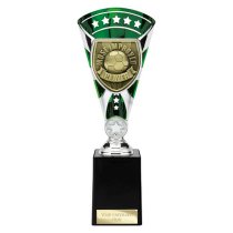 Cobra Star Football Trophy | Most Improved Player | 255mm | Green