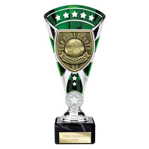 Cobra Star Football Trophy | Top Scorer | 210mm | Green