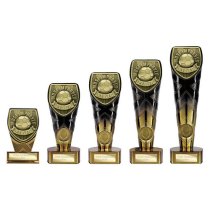 Fusion Cobra Football Trophy Plaque | Most Improved | 110mm | Black & Gold