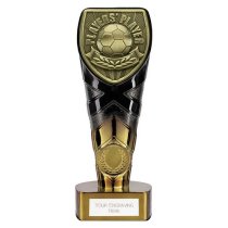 Fusion Cobra Football Trophy | Players Player | 175mm | Black & Gold