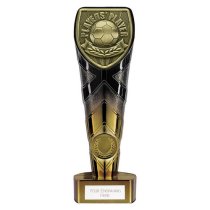 Fusion Cobra Football Trophy | Players Player | 200mm | Black & Gold