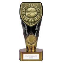 Fusion Cobra Football Trophy | Player of the Match | 150mm | Black & Gold