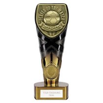 Fusion Cobra Football Trophy | Player of the Match | 175mm | Black & Gold