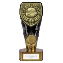 Fusion Cobra Football Trophy | Top Scorer | 150mm | Black & Gold