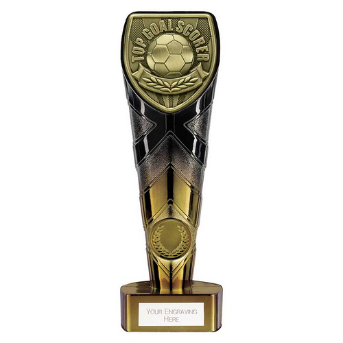 Fusion Cobra Football Trophy | Top Scorer | 200mm | Black & Gold