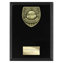 Cobra Plaque Football Trophy | Player of the Year | 175mm | Black