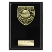 Cobra Plaque Football Trophy | Top Scorer | 150mm | Black