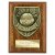 Cobra Plaque Football Trophy | Thank you Coach | 125mm | Brown - PN25112B