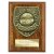 Cobra Plaque Football Trophy | Player of the Match | 125mm | Brown - PN25113B