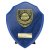 Cobra Shield Football Trophy | Thank you Coach | 150mm | Blue - PS25112C