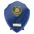 Cobra Shield Football Trophy | Thank you Coach | 175mm | Blue - PS25112D