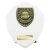 Cobra Shield Football Trophy | Players Player | 150mm | White - PT25110C