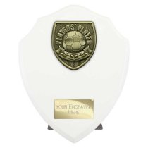 Cobra Shield Football Trophy | Players Player | 175mm | White