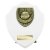 Cobra Shield Football Trophy | Thank you Coach | 150mm | White - PT25112C