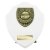 Cobra Shield Football Trophy | Player of the Match | 150mm | White - PT25113C