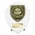 Cobra Shield Football Trophy | Top Scorer | 125mm | White - PT25114B