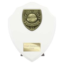 Cobra Shield Football Trophy | Top Scorer | 175mm | White