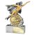 Hero Female Football Trophy | Parents Player | 140mm | Silver & Gold - RF25054A