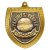 Cobra Shield Football Medal | Parents Player | 75mm | Gold - MM25108G