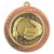 Superstar Goalkeeper Medal | 60mm | Bronze - MM25050B