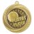 Superstar Football Medal | Players Player | 60mm | Gold - MM25058G