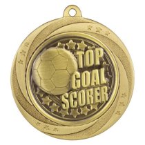 Superstar Football Medal | Top Scorer | 60mm | Gold