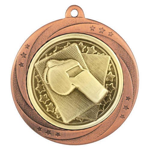 Superstar Referee Medal | 60mm | Bronze