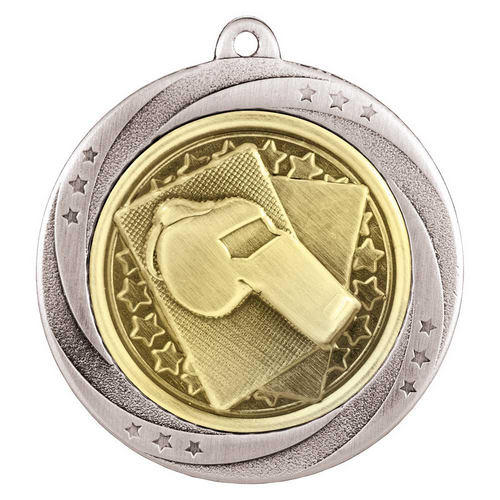 Superstar Referee Medal | 60mm | Silver