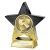 Superstar Referee Trophy | 110mm | Black & Gold - PA25423A