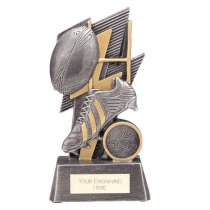 Strike Bolt Rugby Trophy | 150mm