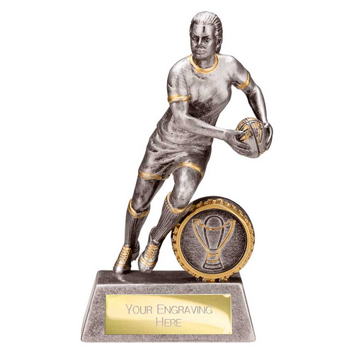 Stormer Female Rugby Trophy | 130mm