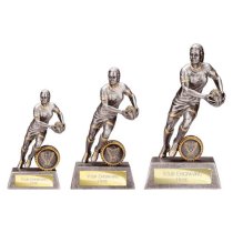 Stormer Female Rugby Trophy | 130mm