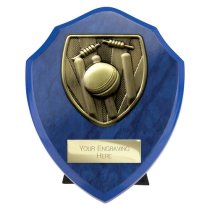 Cobra Shield Cricket Trophy | Blue | 125mm